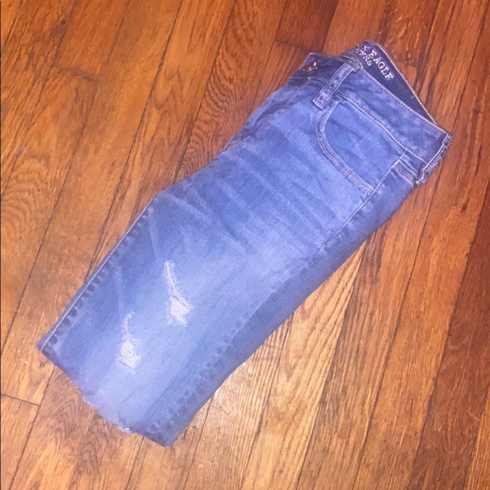 American Eagle super stretch jegging hi rise jeans - Picture 2 of 12